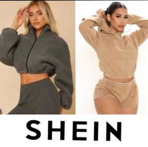 SHEIN | PLUS Fleece Jacket & Hoodie Bundle